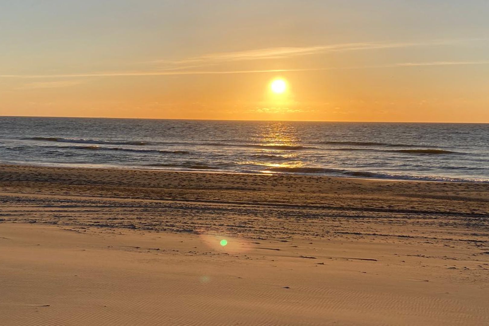 Strandhuisje op Texel